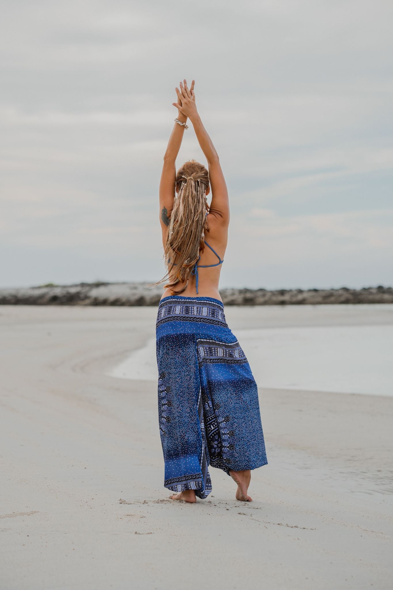 Harem pants – Chakra Pattern – Blue