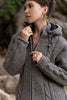 Wool Jacket - Aran - Light Brown