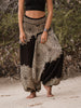 Harem Pants - Plain Mandala - Black