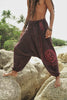 Harem Pants - Stonewash Ohm - Red