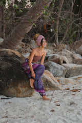 Harem pants – Chakra Pattern – Dusky Pink