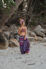 Harem pants – Chakra Pattern – Dusky Pink