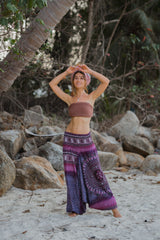 Harem pants – Chakra Pattern – Dusky Pink