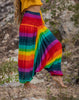 Harem Pants - Rainbow - Aqua