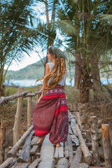 Harem pants – Chakra Pattern – Red