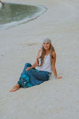 Harem pants – Chakra Pattern – Turquoise