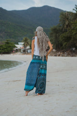 Harem pants – Chakra Pattern – Turquoise