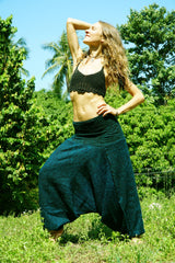 Warm Harem Pants - Cashmilon - Green