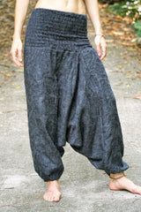 Warm Harem Pants - Cashmilon - Grey
