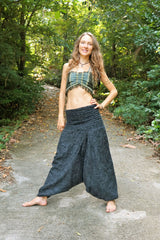 Warm Harem Pants - Cashmilon - Grey