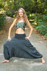 Warm Harem Pants - Cashmilon - Grey