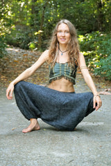 Warm Harem Pants - Cashmilon - Grey