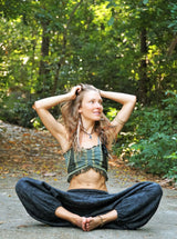 Warm Harem Pants - Cashmilon - Grey