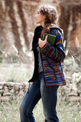 Wool Jacket - Charcoal - Rainbow