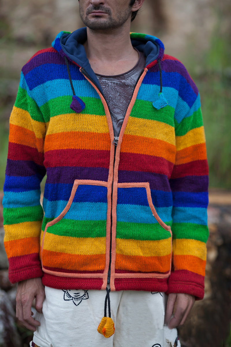 Wool Jacket - Rainbow
