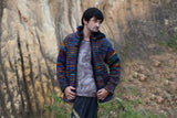 Wool Jacket - Charcoal - Rainbow